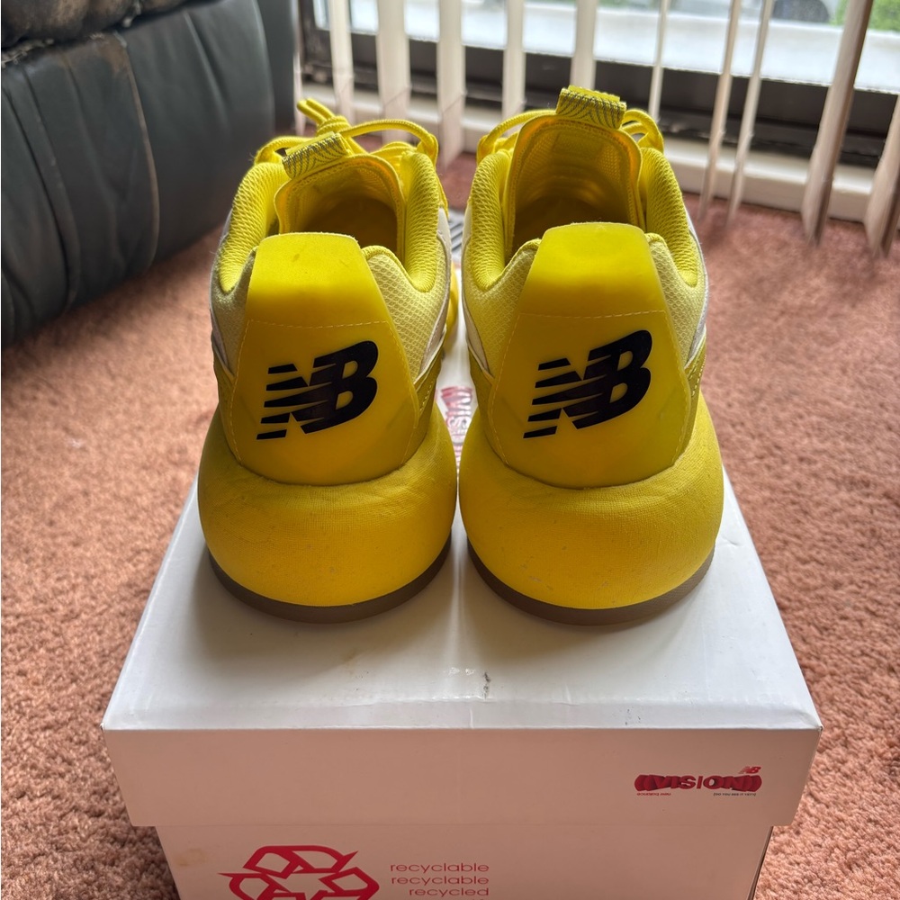 New Balance Vision Racers Yellow Sneakers - Picture 4 of 9